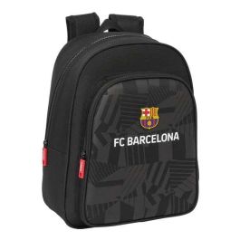 Mochila infantil adapt.carro f.c.barcelona "black" 27x33x10 cm