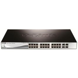 Switch D-Link DGS-1210-28P 28 Puertos RJ45/ 10/100/1000/ SFT/ PoE Precio: 392.49999965. SKU: S55157987