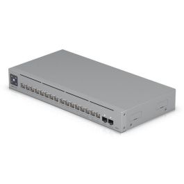 Ubiquiti Switch Layer 3 de 16 Puertos con 4x 2.5 GbE, 12x GbE, 2x 10G SFP+, Etherlighting™ y 50W