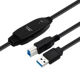 MicroConnect Active USB 3.2 Gen 1 A-B 10m M-M, Black MicroConnect Active USB 3.2 Gen 1 A-B 10m M-M, Black