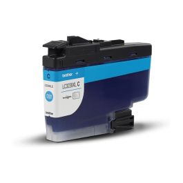 BROTHER Cartucho de tinta cian de larga duracion LC3239XLC