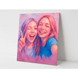 Liderpapel Panel de Lienzo 30x40 cm, Gramaje 280g/m2, Certificado FSC