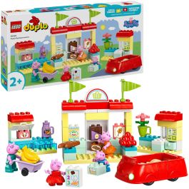 LEGO DUPLO 10434 Set de Juego Supermercado de Peppa Pig – juguete infantil para niños de 2+ años