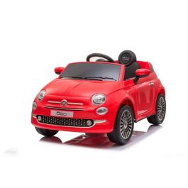 Injusa Coche Fiat 500 Rojo Bateria 12V 113x67.5x53cm