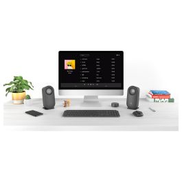 Logitech Z407 Altavoces para Ordenador con Bluetooth, Subwoofer y Control Inalámbrico