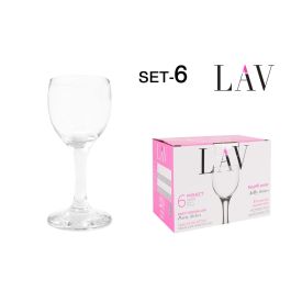 Set de 6 copas para licor Misket 55 cc - Lav (4 Cajas) Precio: 26.59000047. SKU: B136YS6J4J