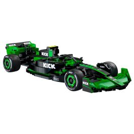 DEQUBE C55032W - Coche Kick Sauber F1 Team C44 de Zhou Guanyu 1:24 - Maqueta de 314 Piezas Licencia CADA