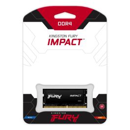 Kingston Memoria RAM FURY Impact 32GB DDR4 3200MHz CL20 SODIMM para Portátil