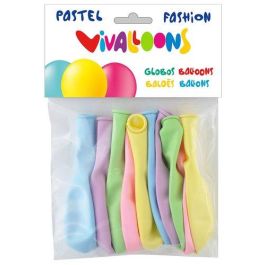 Globo 100% látex biodegradable pastel claro colores surtidos bolsa de 10 unidades para fiestas Precio: 0.88999977. SKU: B19RCV5PEQ