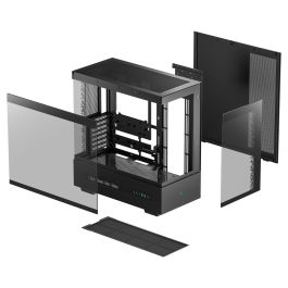 DeepCool Midi CH690 DIGITAL Torre PC Negro ATX micro ATX Mini-ITX ABS SPCC Vidrio Templado Juego