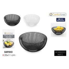 Cesta de metal para fruta 25x11 cm - Confortime (6 Unidades) Precio: 29.49999965. SKU: B135NLTLJY