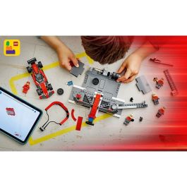 Lego Juego de Construcción City Fórmula 1 Parada en Boxes con Equipo de Mecánicos y Coche Ferrari para Niños +6 Años