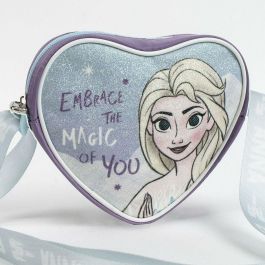 Cerdá Bolso Corazón Frozen, Bandolera Infantil con Forma de Corazón, Color Azul, Medidas 15x14x4 cm, para Niñas y Niños de 3+ Años Cerdá Bolso Corazón Frozen, Bandolera Infantil con Forma de Corazón, Color Azul, Medidas 15x14x4 cm, para Niñas y Niños de 3+ Años