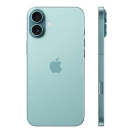 Apple iPhone 16 A3290 - Teléfono inteligente 6.7" Super Retina XDR, 256GB, Teal, Resistente al agua, Carga inalámbrica