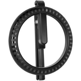 LogiLink Anillo de luz LED para Smartphone con Trípode y Palo Selfie integrado, 20cm