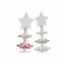 Arbol Navidad Fantasia DKD Home Decor Verde Rosa 11 x 41 x 11 cm (2 Unidades) Arbol Navidad Fantasia DKD Home Decor Verde Rosa 11 x 41 x 11 cm (2 Unidades)