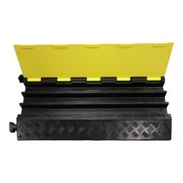 Normaluz Protector pasacable 900x500x70mm con tapa abisagrada y 3 carriles interiores