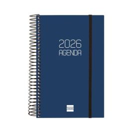 Agenda Anual (2026) Catalan Finocam Espiral Opaque Espiral Tapa Pp Con Goma E5 117X181 D/P Blau Precio: 12.68999963. SKU: B19YMY5W43