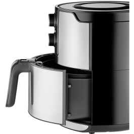 Unold 58655 Freidora de Aire Caliente XL 5L 1400W Negra/Acero Inoxidable con Funciones Hornear y Asar