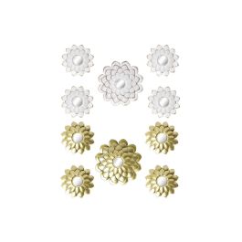 Juego de Espejos DKD Home Decor Espejo Champán Dorado Blanco PP 2 Unidades (35 x 1,5 x 35 cm) Precio: 47.49999958. SKU: B1AFN89GTY