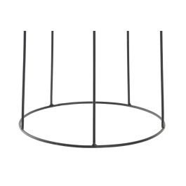 DKD Home Decor Macetero de Fibra y Metal, Colores Natural y Negro, 30 cm Ancho x 62 cm Alto x 30 cm Profundo - Estilo Colonial DKD Home Decor Macetero de Fibra y Metal, Colores Natural y Negro, 30 cm Ancho x 62 cm Alto x 30 cm Profundo - Estilo Colonial