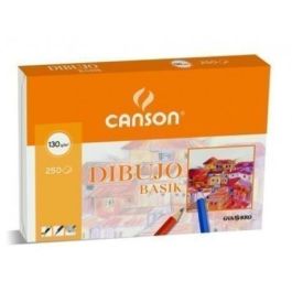 Canson Caja de Láminas Dibujo Basik 250 Hojas 130 gr 21x29.7 cm Precio: 25.90000039. SKU: S8403180