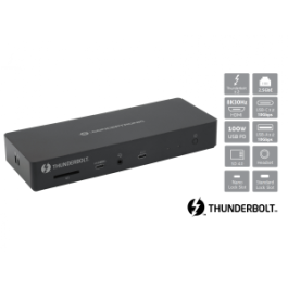 Conceptronic Docking USB-C 13-en-1 con 1xHDMI, 2xThunderbolt, 2xUSB-A 3.2, 2xUSB-C, Audio, PD96W y RJ45 2.5GbE Precio: 356.58999959. SKU: B16CGMRPPZ