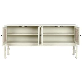 Buffet Oriental DKD Home Decor Blanco Roto Natural 40 x 85 x 180 cm