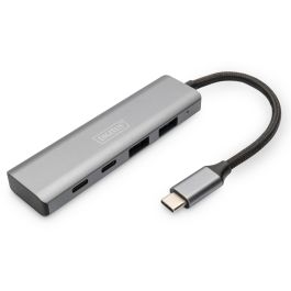 Digitus Hub USB-C 4 Puertos (2x USB-A, 2x USB-C) 3.2 Gen 1, 10000 Mbit/s, Gris, Aluminio, Plug and Play Precio: 47.98999997. SKU: B1FJRA2QLQ