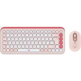 Logitech 920-013142 POP ICON COMBO Teclado y Ratón Inalámbrico Bluetooth QWERTY Internacional de EE.UU. Rosa Precio: 101.79000007. SKU: B1BJW745BY