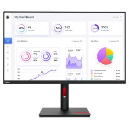 Lenovo ThinkVision T32p-30 Monitor 31.5" 4K UHD IPS 6ms 16:9 Negro con USB-C (90W), HDMI 2.0, DP 1.4 Precio: 520.79000039. SKU: B1KCJDXPSJ