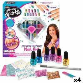 Set de Belleza Cra-Z-Art 1,5 x 4,5 x 1,5 cm Infantil metálico Arcoíris Uñas 4 Unidades Precio: 43.99000012. SKU: B1JX2MK65Y