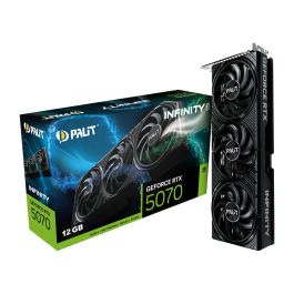 Palit RTX 5070 Infinity 3 Tarjeta Gráfica 12GB GDDR7 PCI Express 5.0 con 3 Ventiladores