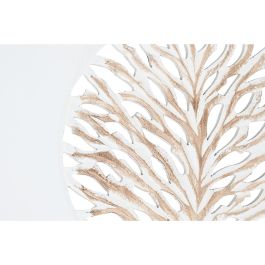 Biombo Home ESPRIT Blanco Natural Madera de mango Madera MDF 153 X 2,3 X 182 CM