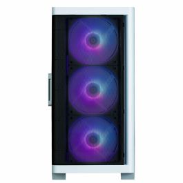 Zalman M4 WHITE Carcasa Mini Tower PC Negro/Blanco, Compatible Micro-ATX/Mini-ITX con Ventana Lateral y Panel Vidrio Templado