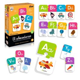 Diset Juego Educativo El Abecedario Castellano con 27 Puzzles para 4 Años Precio: 8.88999947. SKU: B1EASDV3Z6