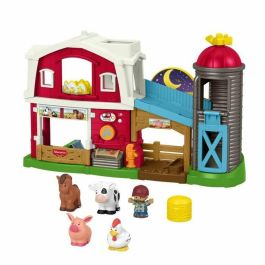 Fisher-Price JGX08 - Conjunto de juego multilingüe Little People Animales de granja