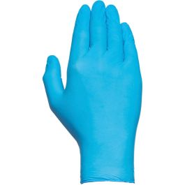 Juba Guantes desechables de nitrilo sin polvo, talla L, azul, caja 100 unidades Precio: 9.5000004. SKU: B1G5N8Y7B2