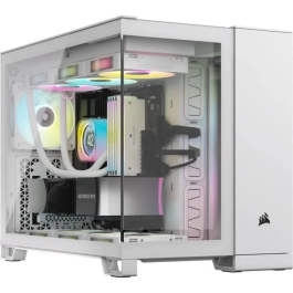 Corsair COR0840006674979 Caja PC 2500X Micro ATX Vidrio Templado Doble Cámara Blanco Precio: 177.50000015. SKU: B1D2CJQK93