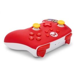 Mando Gaming Inalámbrico Powera MARIO Rojo Nintendo Switch