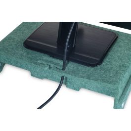 BakkerElkhuizen Q-riser 110 Soporte Monitor Circular Verde