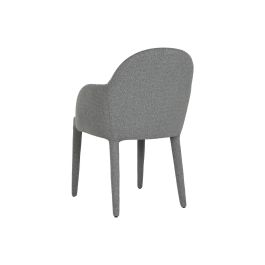 Silla Moderno DKD Home Decor Gris 63 x 86 x 59 cm Silla Moderno DKD Home Decor Gris 63 x 86 x 59 cm
