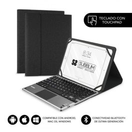 Funda con Teclado Subblim Keytab Pro Bluetooth Touchpad para Tablets de 10.1"-10.8"/ Negra Precio: 35.50000003. SKU: B1FYNEF6LG