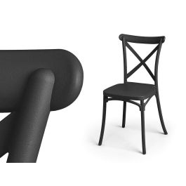 Silla Cruz Negra Giftdecor 44x82x46cm Silla Cruz Negra Giftdecor 44x82x46cm Precio: 23.68999952. SKU: B13DLYJDDA