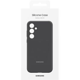 Samsung Funda de Silicona Galaxy A55 5G Negra - Resistente a Golpes y Arañazos (6.6")