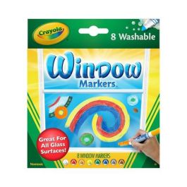 Rotulador Fibra Crayola Lavable Para Ventana Caja De 8 Precio: 6.69000046. SKU: B1AP5WQ2YR