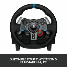 Logitech Volante G29 Driving Force - Force Feedback, Compatible con PS3/PS4/PC, Construcción Duradera
