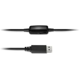 Kensington Auriculares Hi-Fi USB K33065WW con Micrófono, Cancelación de Ruido, Diadema Ajustable, Compatible con Windows/Mac/Chromebook