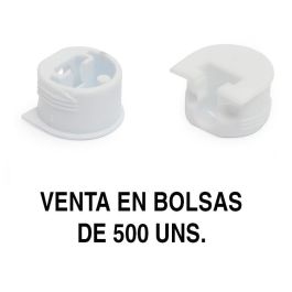 HERRAJES ALK Soporte Cazoleta Luna, Acabado Blanco, 500 Unidades, Soporte para Balda con Cazoleta, Empotrado Precio: 27.50000033. SKU: B1BTFTTPMC
