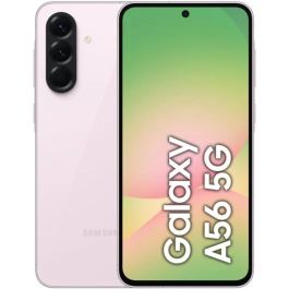 Smartphone Samsung Galaxy A56 8GB/ 128GB/ 6.7"/ 5G/ Rosa Smartphone Samsung Galaxy A56 8GB/ 128GB/ 6.7"/ 5G/ Rosa